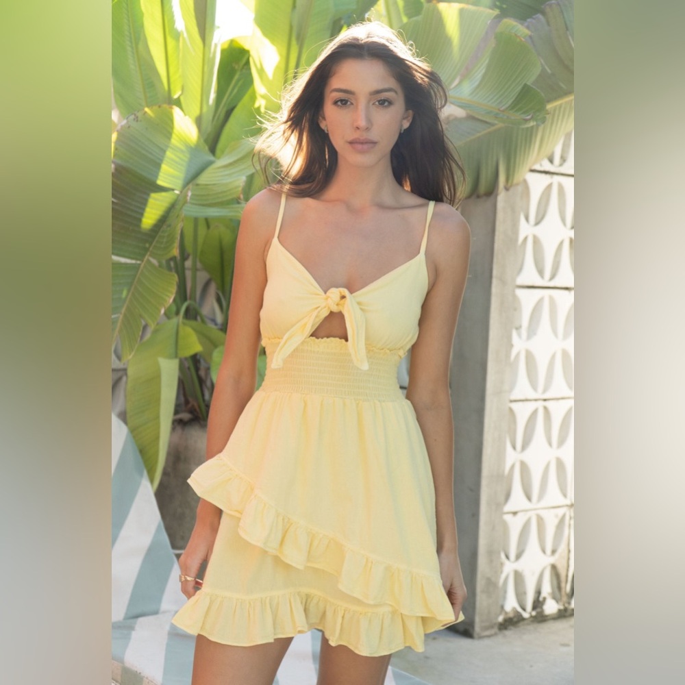Yellow sundress